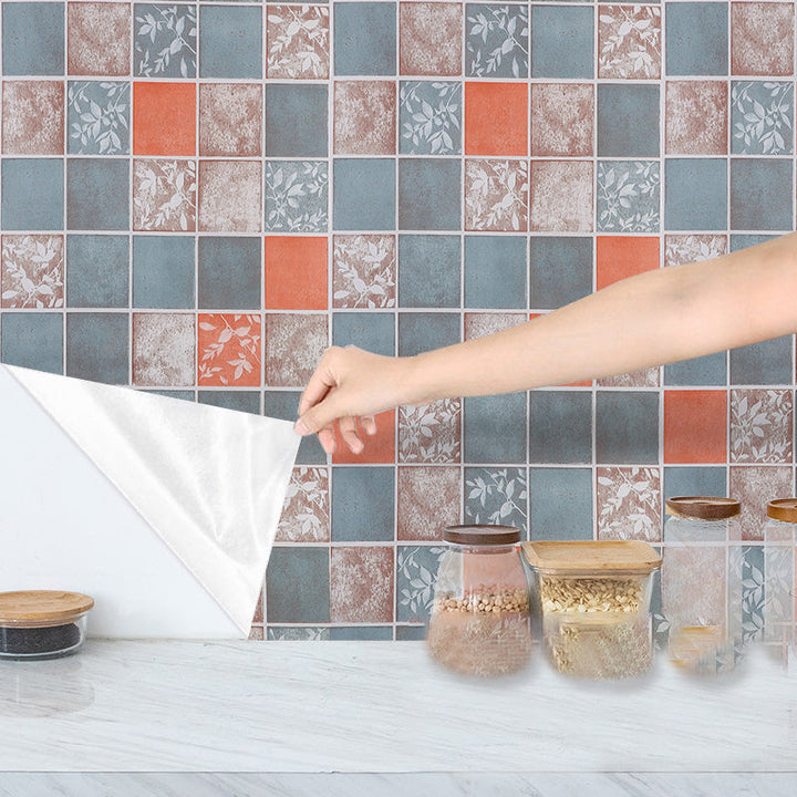 Lisslune | Modern Peel and Stick Splash Guard Wall Tile PVC Wallpaper for the Kitchen
