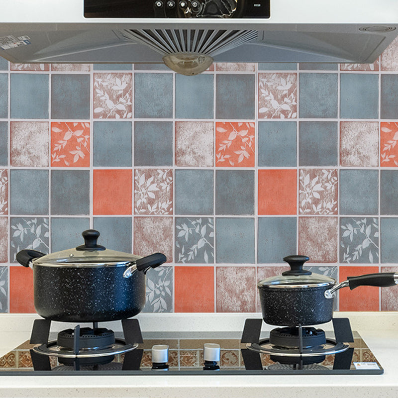 Lisslune | Modern Peel and Stick Splash Guard Wall Tile PVC Wallpaper for the Kitchen