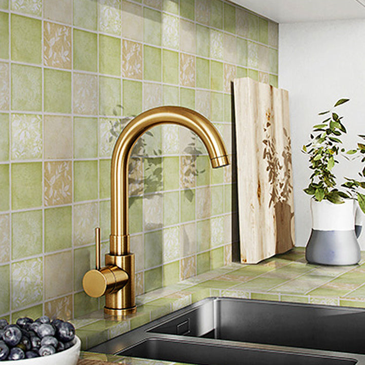 Lisslune | Modern Peel and Stick Splash Guard Wall Tile PVC Wallpaper for the Kitchen