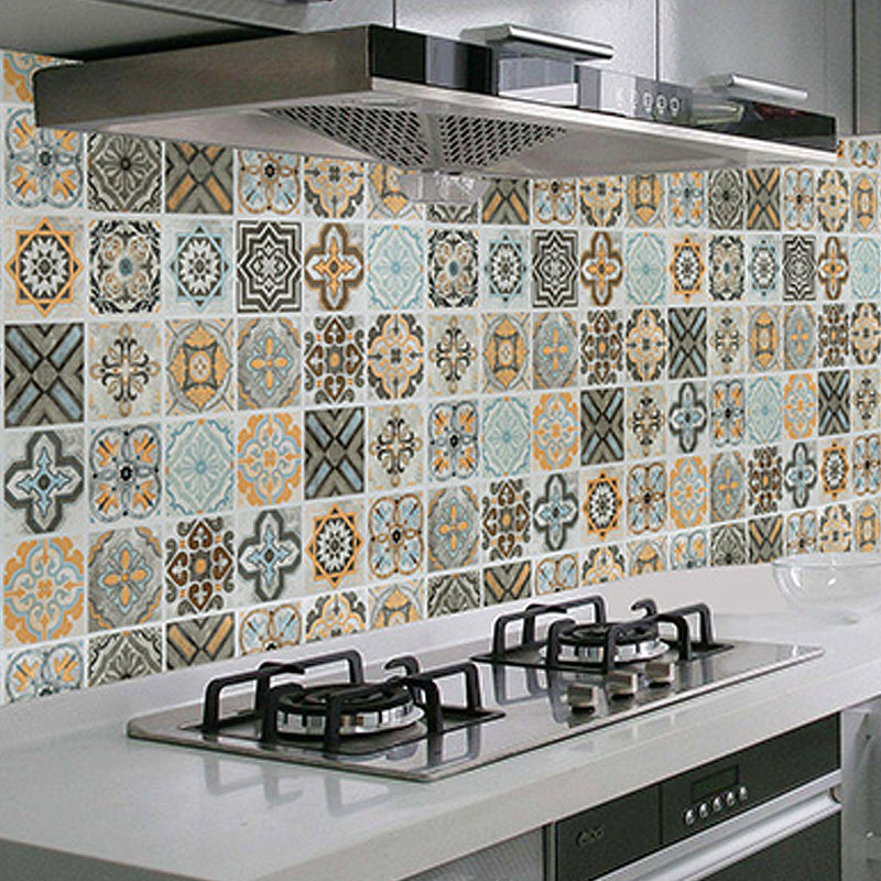 Lisslune | Modern Peel and Stick Splash Guard Wall Tile PVC Wallpaper for the Kitchen