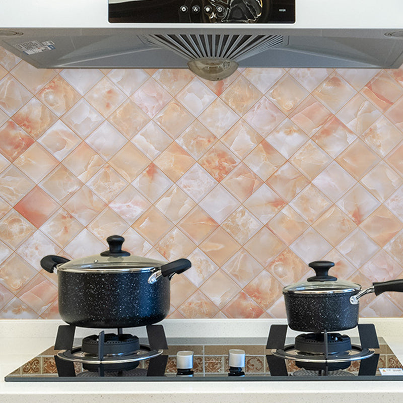 Lisslune | Modern Peel and Stick Splash Guard Wall Tile PVC Wallpaper for the Kitchen