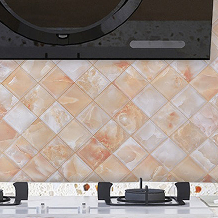 Lisslune | Modern Peel and Stick Splash Guard Wall Tile PVC Wallpaper for the Kitchen