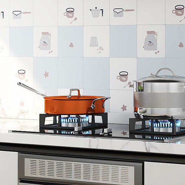 Lisslune | Modern Peel and Stick Back Wall Tile PVC Rectangular Wallpaper