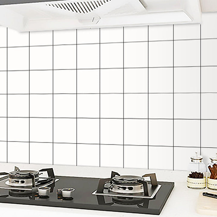 Lisslune | Modern Peel and Stick Back Wall Tiles Made of Plastic Wallpaper for the Kitchen
