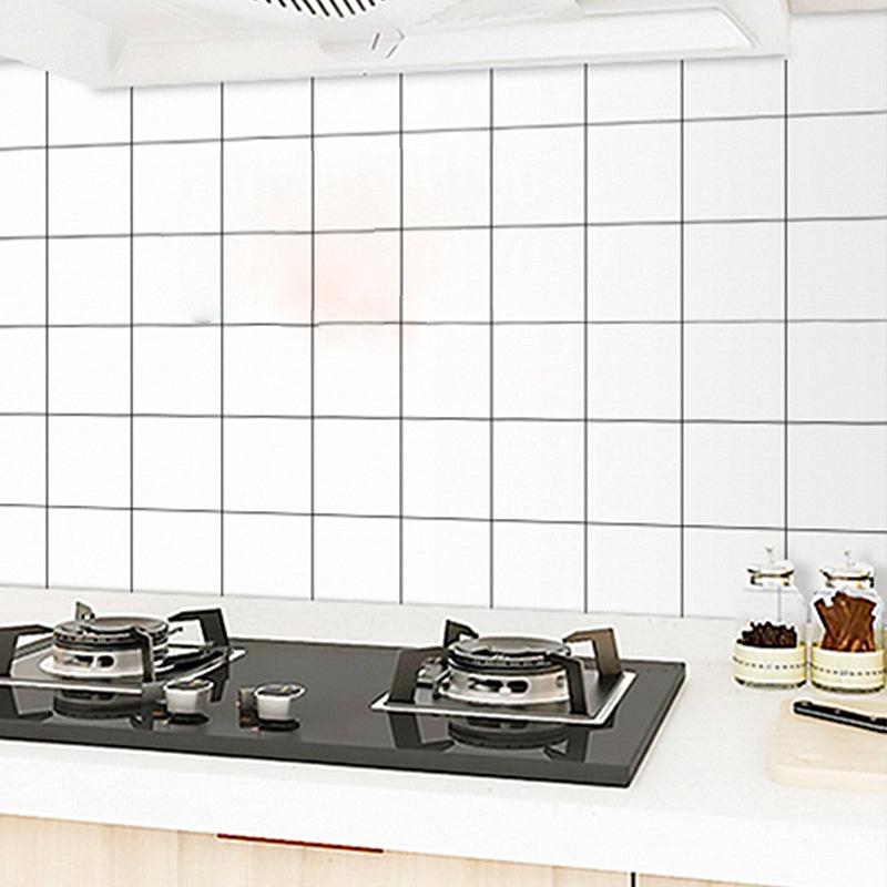 Lisslune | Modern Peel and Stick Back Wall Tiles Made of Plastic Wallpaper for the Kitchen
