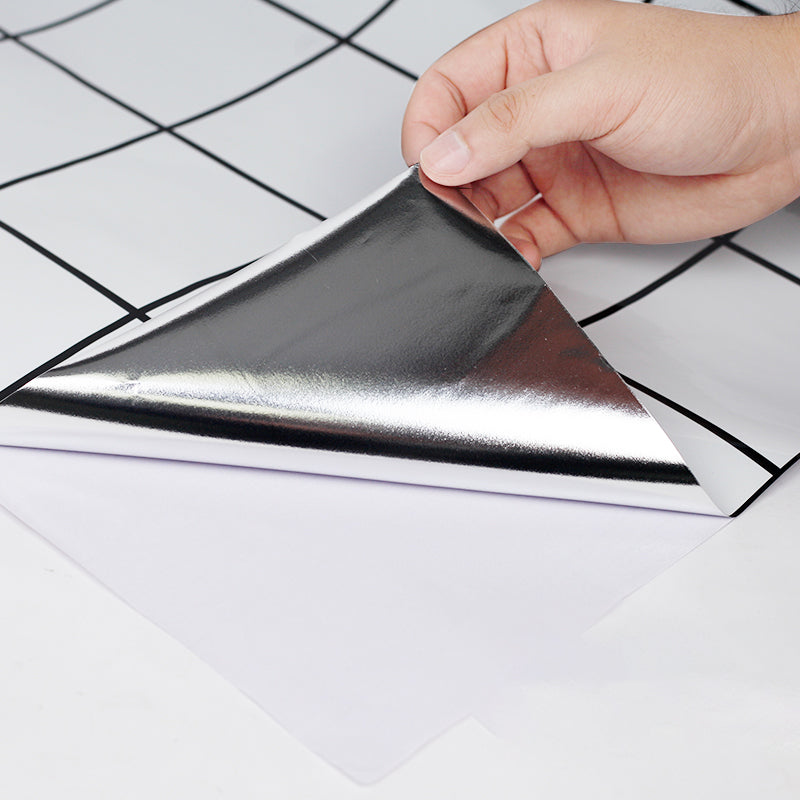 Lisslune | Modern Peel and Stick Back Wall Tiles Made of Plastic Wallpaper for the Kitchen