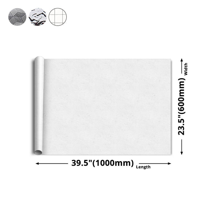 Lisslune | Modern Peel and Stick Wall Tiles Made of Plastic Wallpaper for the Kitchen