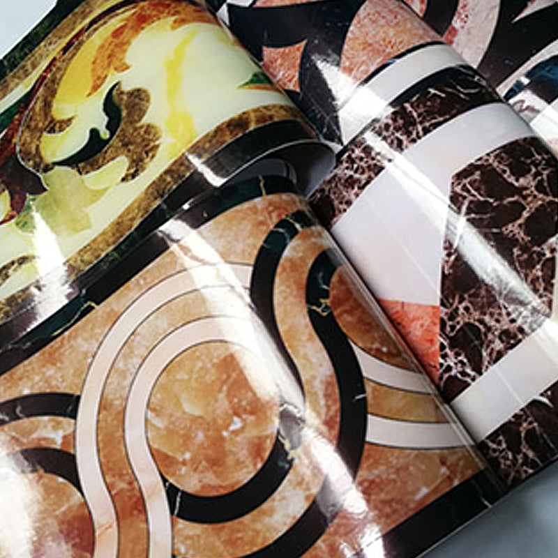 Lisslune | Traditional Peel and Stick Back Wall PVC Mosaic Tiles Wallpaper for Kitchen Backsplash