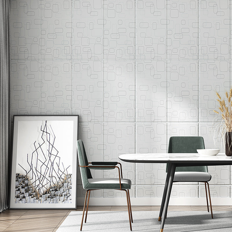 Lisslune | Contemporary Wall Ceiling Cartoon Print Peel and Stick Waterproof Wall Panel