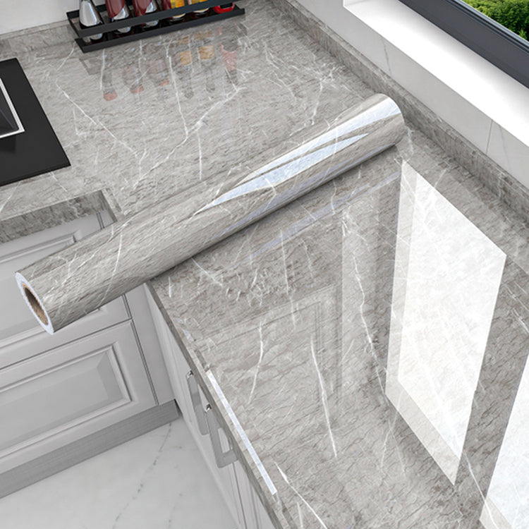 Lisslune | Modern Peel & Stick Field Tiles Plastic Wallpaper for Kitchen Back Wall