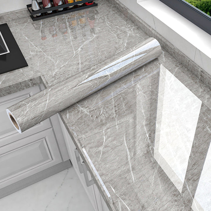 Lisslune | Modern Peel & Stick Field Tiles Plastic Wallpaper for Kitchen Back Wall