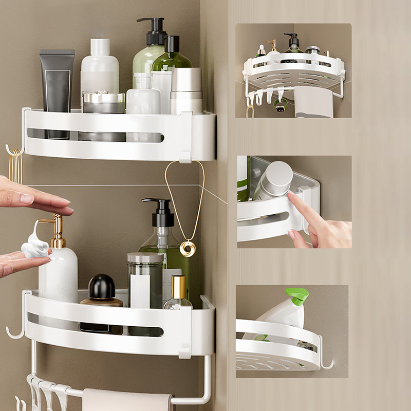 Lisslune | Simple Bathroom Accessories Hardware Set Bathroom Shelf Bathroom Accessories Kit