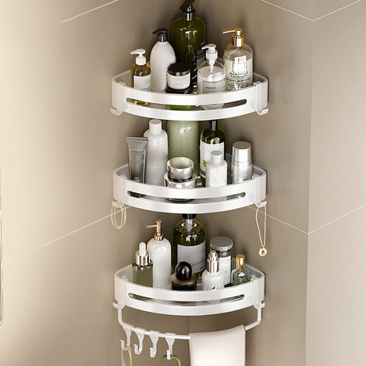 Lisslune | Simple Bathroom Accessories Hardware Set Bathroom Shelf Bathroom Accessories Kit