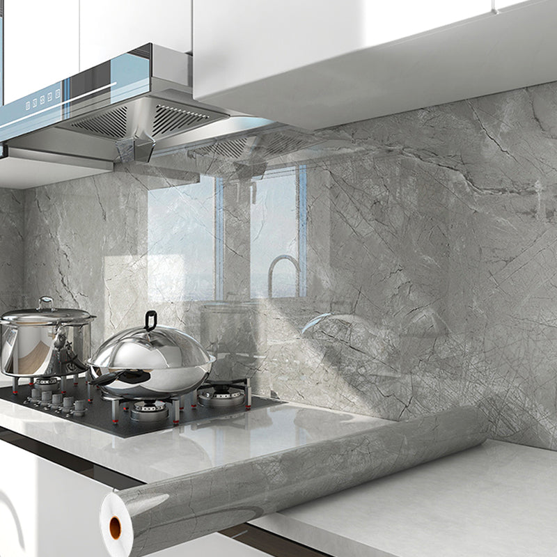 Lisslune | Modern Peel & Stick Field Tile PVC Rectangular Wallpaper for Floor and Wall