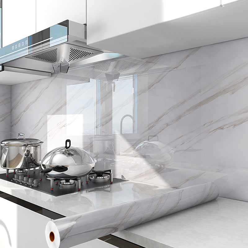 Lisslune | Modern Peel & Stick Field Tile PVC Rectangular Wallpaper for Floor and Wall