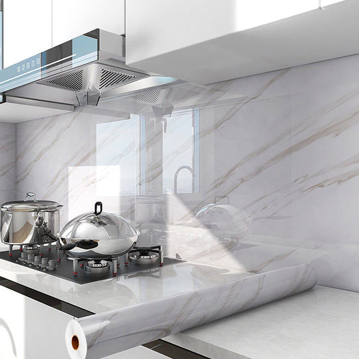 Lisslune | Modern Peel & Stick Field Tile PVC Rectangular Wallpaper for Floor and Wall