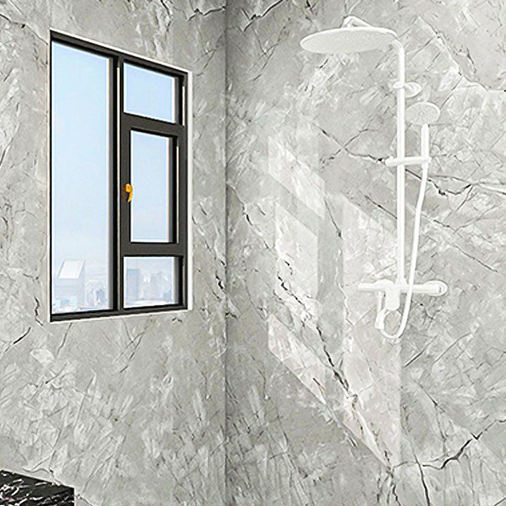 Lisslune | Modern Peel & Stick Field Tile PVC Rectangular Wallpaper for Floor and Wall