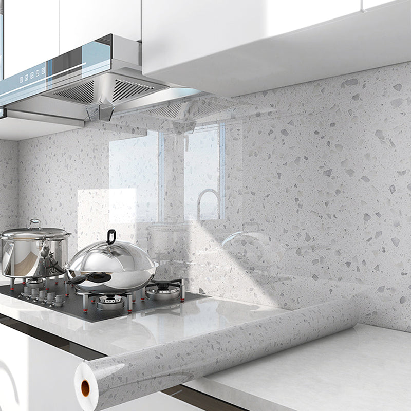 Lisslune | Modern Peel & Stick Field Tile PVC Rectangular Wallpaper for Floor and Wall
