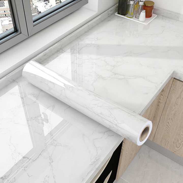 Lisslune | Modern Peel and Stick Back Wall PVC Rectangle Tile - Peel & Stick for the Kitchen