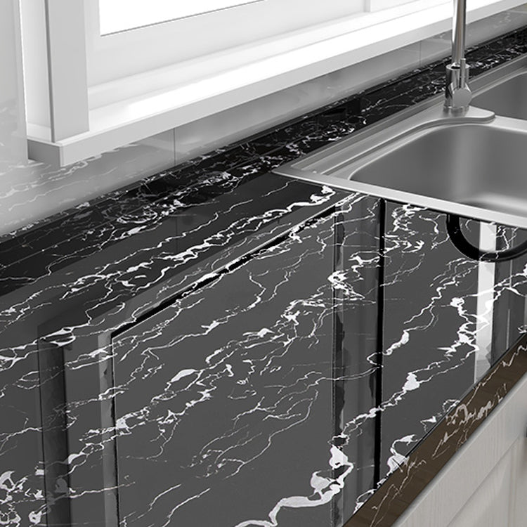 Lisslune | Modern Peel and Stick Back Wall PVC Rectangle Tile - Peel & Stick for the Kitchen