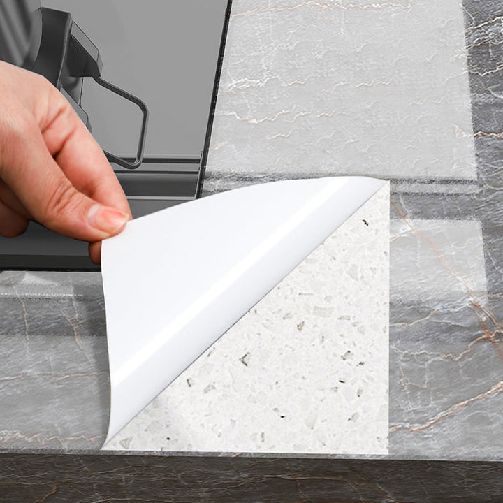 Lisslune | Modern Peel and Stick Back Wall PVC Rectangle Tile - Peel & Stick for the Kitchen