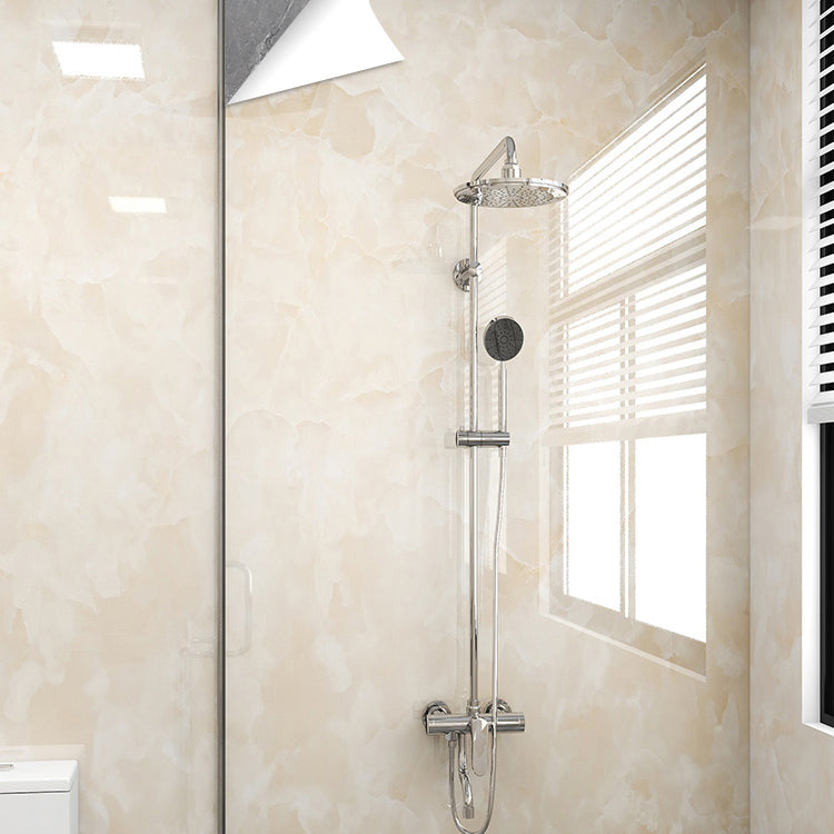 Lisslune | Modern Peel/Stick Splash Guard Tiles PVC Wallpaper for Bathroom Splash Protection