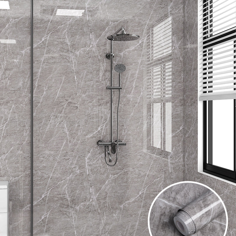 Lisslune | Modern Peel/Stick Splash Guard Tiles PVC Wallpaper for Bathroom Splash Protection