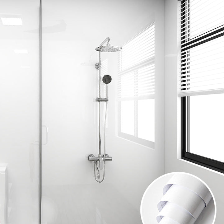 Lisslune | Modern Peel/Stick Splash Guard Tiles PVC Wallpaper for Bathroom Splash Protection