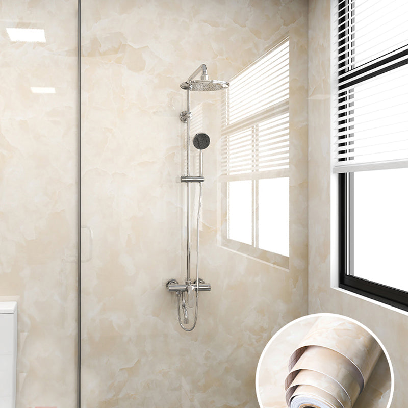Lisslune | Modern Peel/Stick Splash Guard Tiles PVC Wallpaper for Bathroom Splash Protection