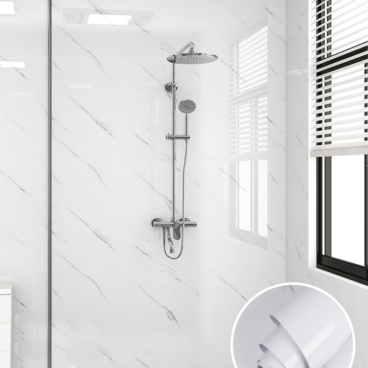Lisslune | Modern Peel/Stick Splash Guard Tiles PVC Wallpaper for Bathroom Splash Guard