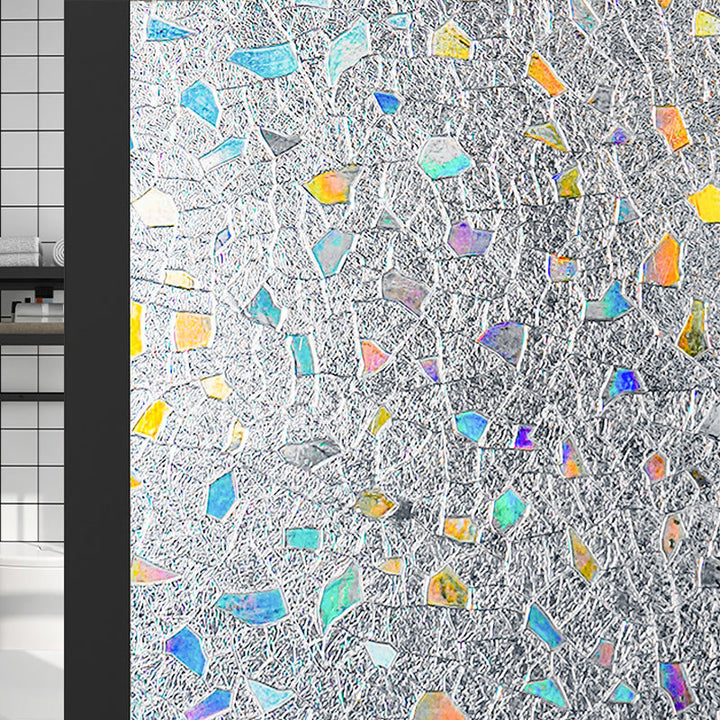 Lisslune | Modern Peel and Stick Back Wall PVC Mosaic Tile Wallpaper for Shower