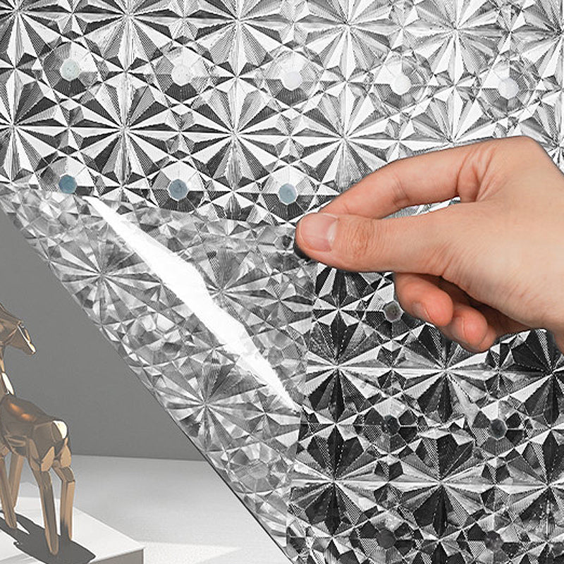 Lisslune | Modern Peel and Stick Back Wall PVC Mosaic Tile Wallpaper for Shower
