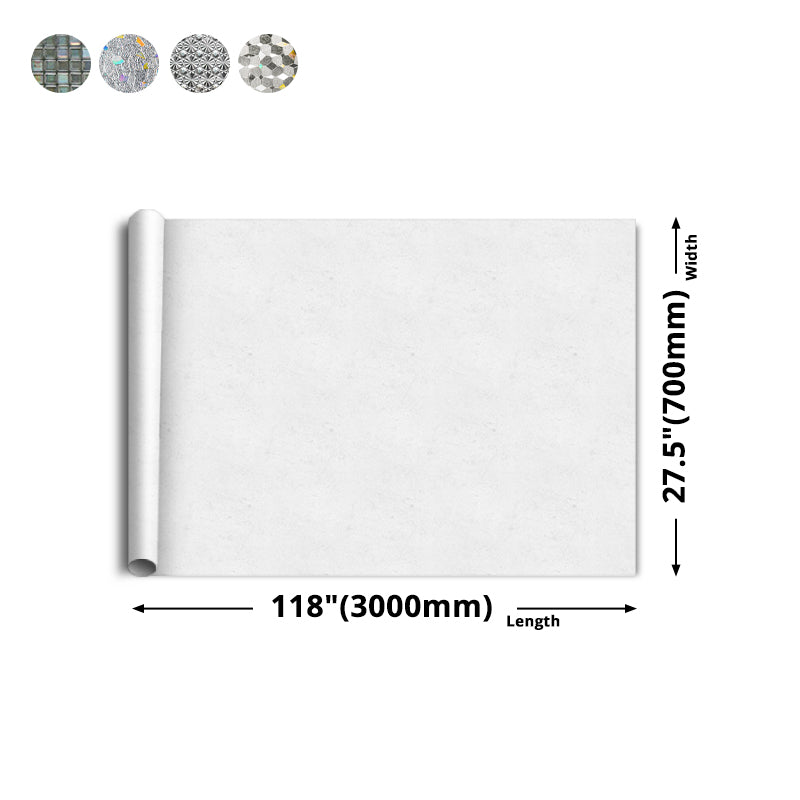 Lisslune | Modern Peel and Stick Back Wall PVC Mosaic Tile Wallpaper for Shower