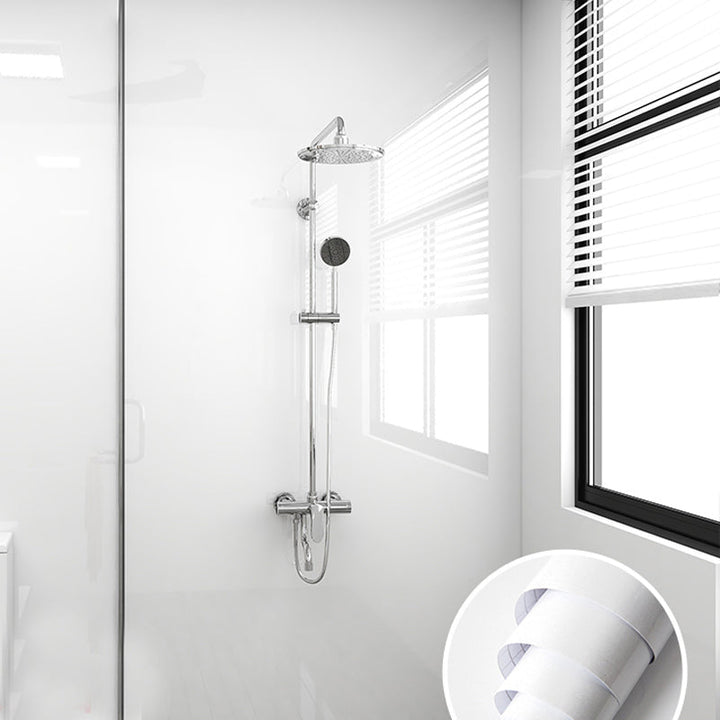 Lisslune | Modern Peel and Stick Splash Guard Wall Tile PVC Wallpaper for Shower