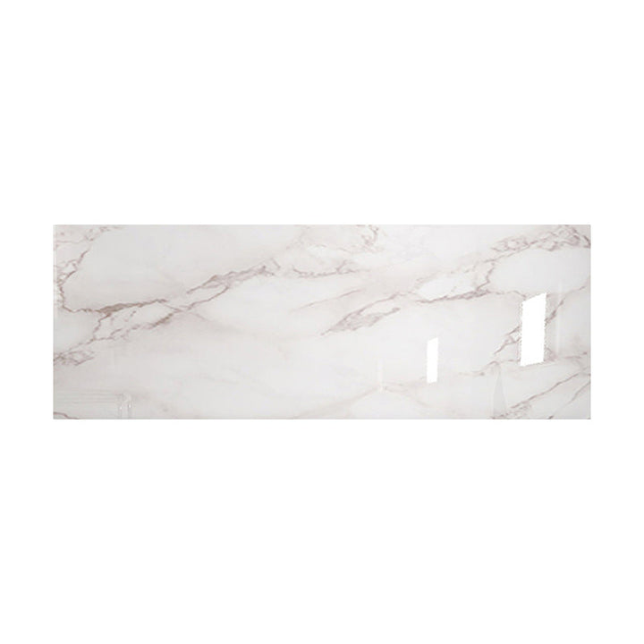 Lisslune | Modern Peel and Stick Splash Guard Wall Tile PVC Wallpaper for Shower