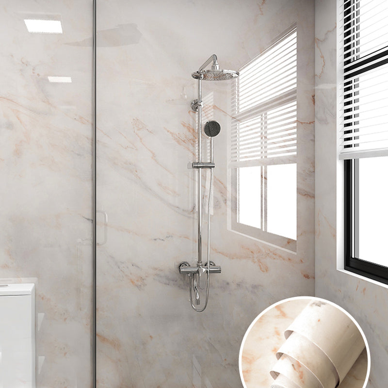 Lisslune | Modern Peel and Stick Splash Guard Wall Tile PVC Wallpaper for Shower