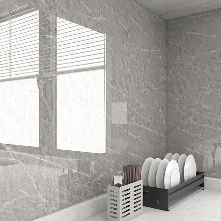 Lisslune | Modern Wallpaper PVC Rectangular Peel & Stick Back Wall Tile
