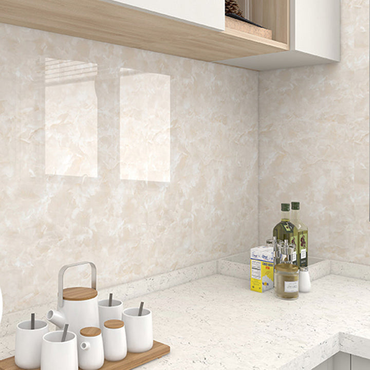 Lisslune | Modern Wallpaper PVC Rectangular Peel & Stick Back Wall Tile