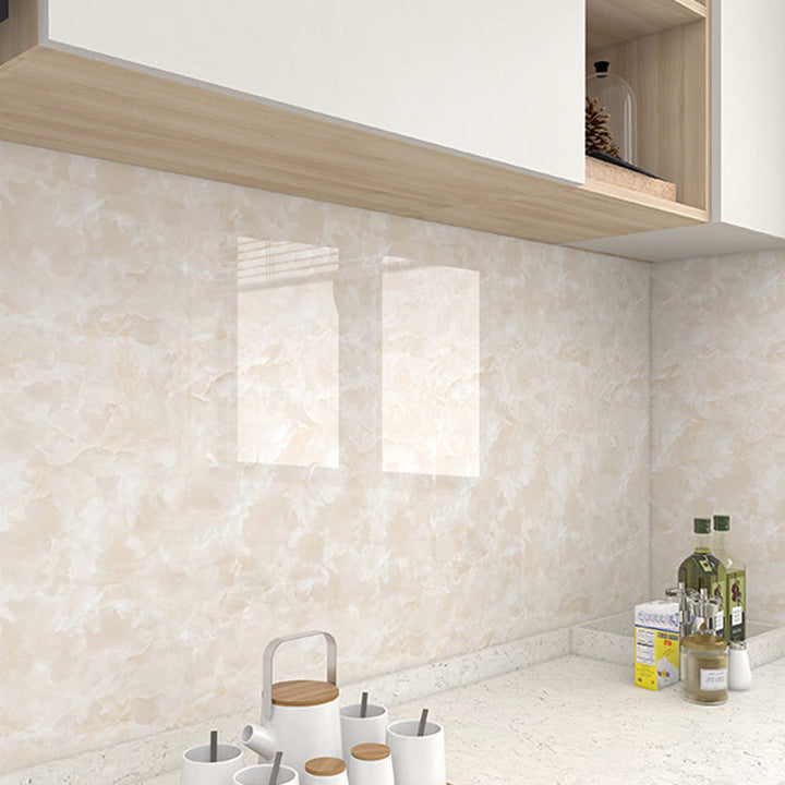 Lisslune | Modern Wallpaper PVC Rectangular Peel & Stick Back Wall Tile