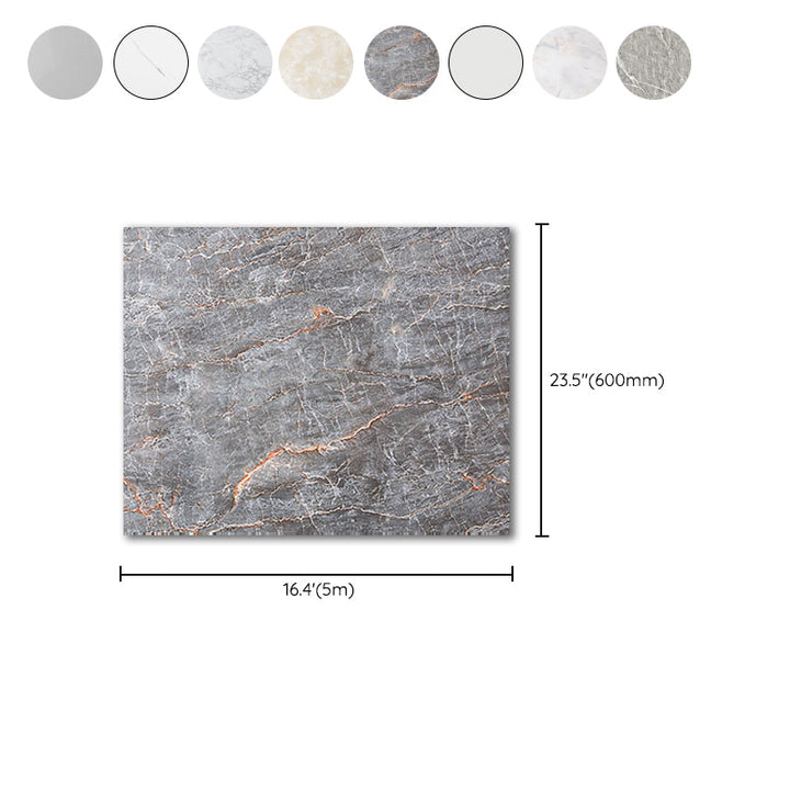 Lisslune | Modern Peel & Stick Field Tile PVC Rectangular Wallpaper for the Kitchen