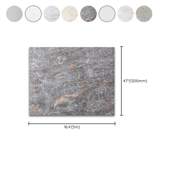 Lisslune | Modern Peel & Stick Field Tile PVC Rectangular Wallpaper for the Kitchen