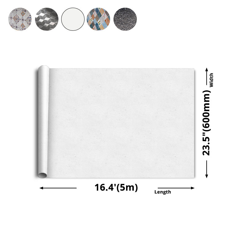 Lisslune | Modern Peel and Stick Back Wall Tiles PVC Wallpaper for Floor and Wall