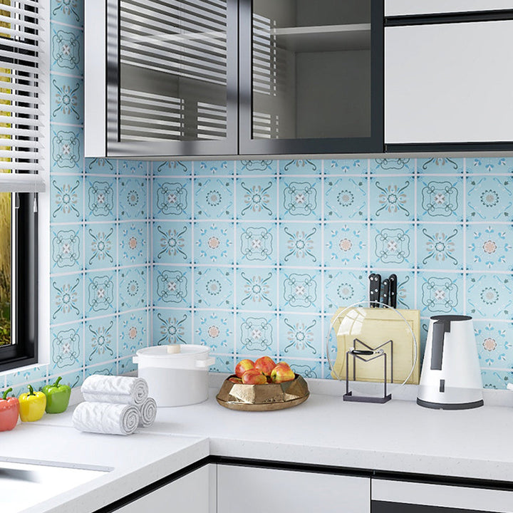 Lisslune | Modern Peel and Stick Backsplash PVC Mosaic Tiles Wallpaper for Backsplash Wall