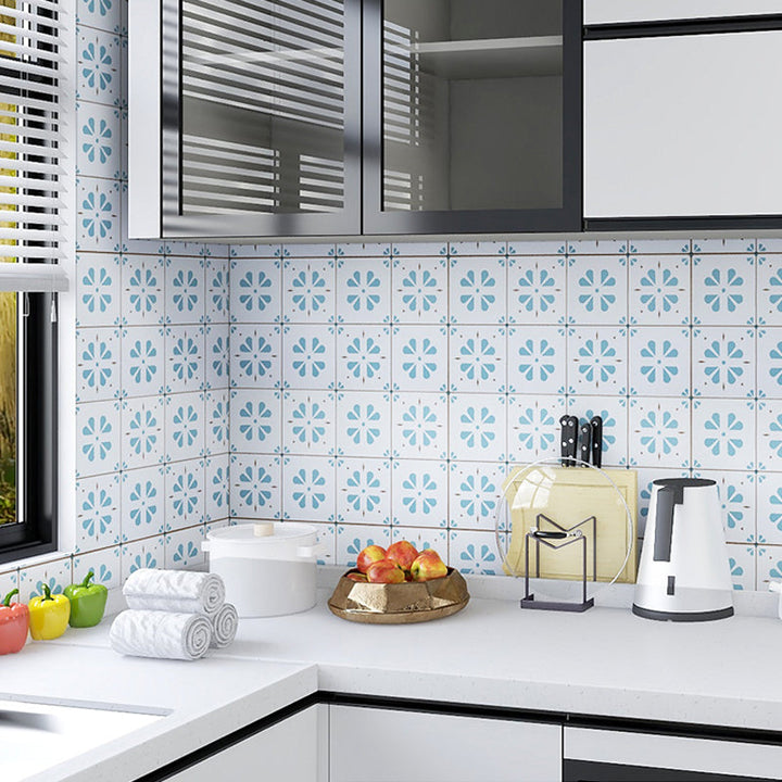 Lisslune | Modern Peel and Stick Backsplash PVC Mosaic Tiles Wallpaper for Backsplash Wall