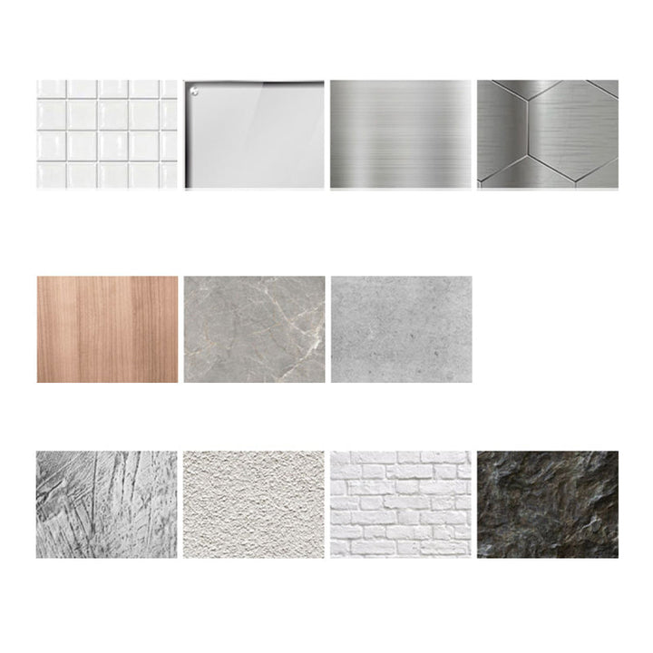 Lisslune | Modern Peel and Stick Backsplash PVC Mosaic Tiles Wallpaper for Backsplash Wall