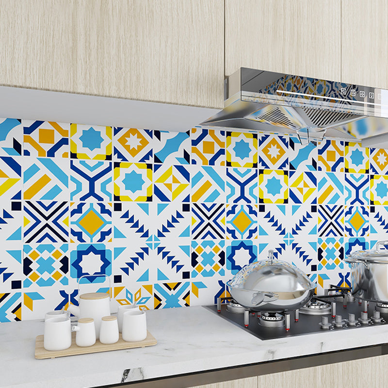 Lisslune | Modern Peel and Stick Backsplash PVC Mosaic Tiles Wallpaper for Backsplash Wall