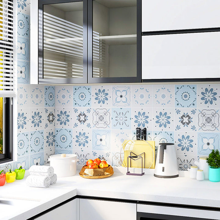Lisslune | Modern Peel and Stick Backsplash PVC Mosaic Tiles Wallpaper for Backsplash Wall