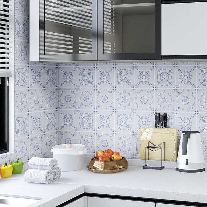 Lisslune | Modern Peel and Stick Backsplash PVC Mosaic Tiles Wallpaper for Backsplash Wall