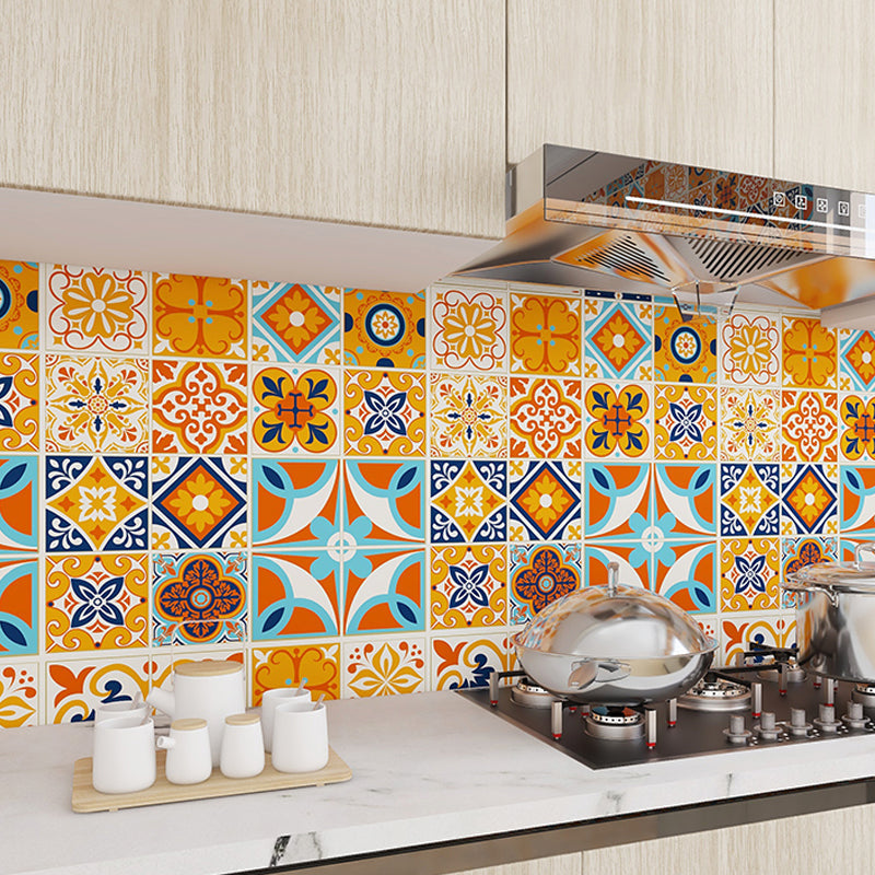Lisslune | Modern Peel and Stick Backsplash PVC Mosaic Tiles Wallpaper for Backsplash Wall