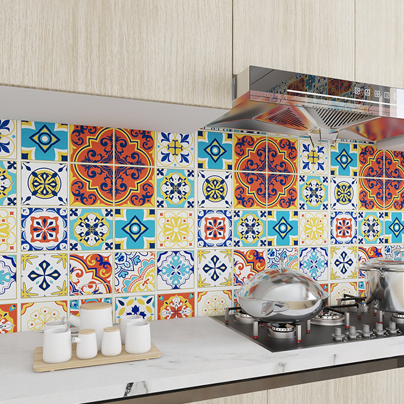 Lisslune | Modern Peel and Stick Backsplash PVC Mosaic Tiles Wallpaper for Backsplash Wall